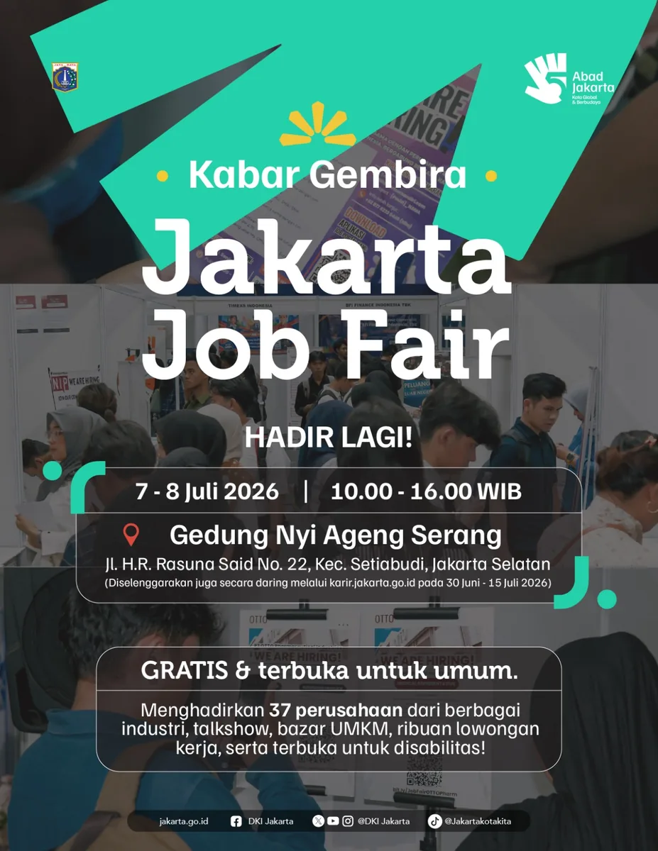 Job Fair Kabupaten Belu 2026 (Suku Dinas TKTE Wilayah Kabupaten Belu Barat) : 7-8 Juli 2026